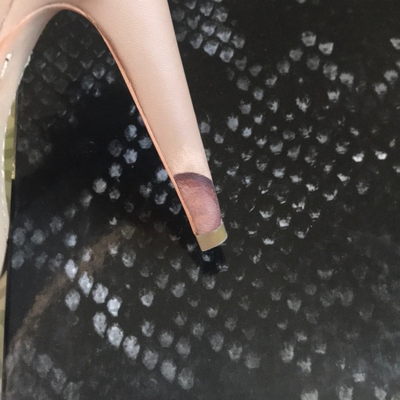 🆑SAM EDLEMAN sz 9 Nude leather Heels Lorna - Picture 6 of 8